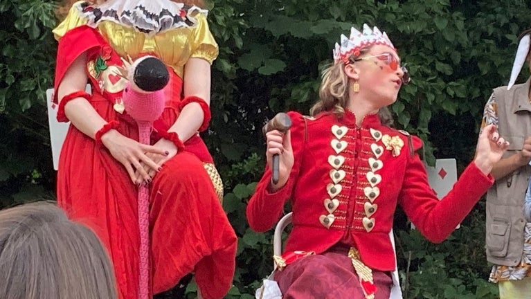 Two characters from Alice